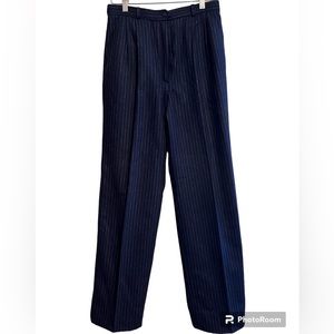 Nazzareno - Italy pinstripe fully lined wool pants